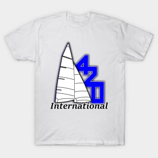 International 420 class Dinghy T-Shirt